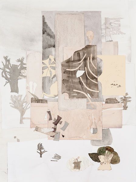 Allmänna besvär, collage, 99,5 x 74 cm, foto: Nils Agdler